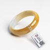 Vòng Ngọc Cẩm Thạch phỉ ánh bạch ngọc ni 57 Kèm Kiểm Định LIULAB